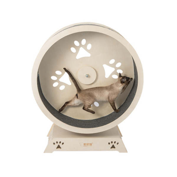 고양이 런닝머신 무소음 원목 휠캣