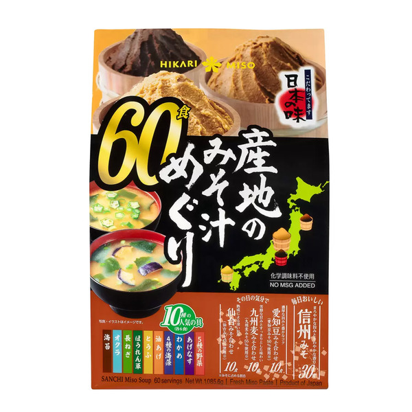 [HIKARI MISO] 히카리미소 일본 지역별 미소시루 총50식