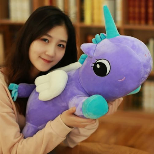 무료배송  유니콘 인형,동물 인형,등받이 인형, 45CM